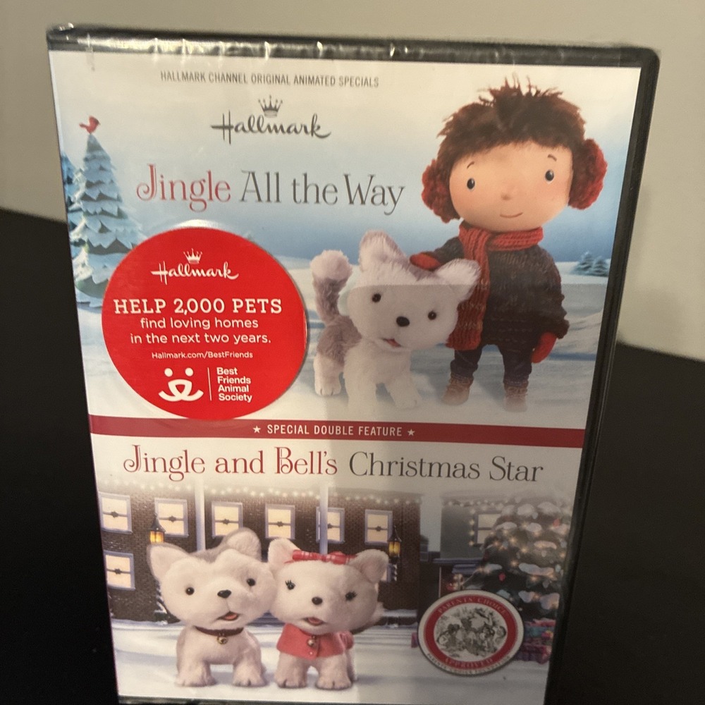 Hallmark Jingle All the Way & Jingle and Bell's Christmas Star DVD New Sealed